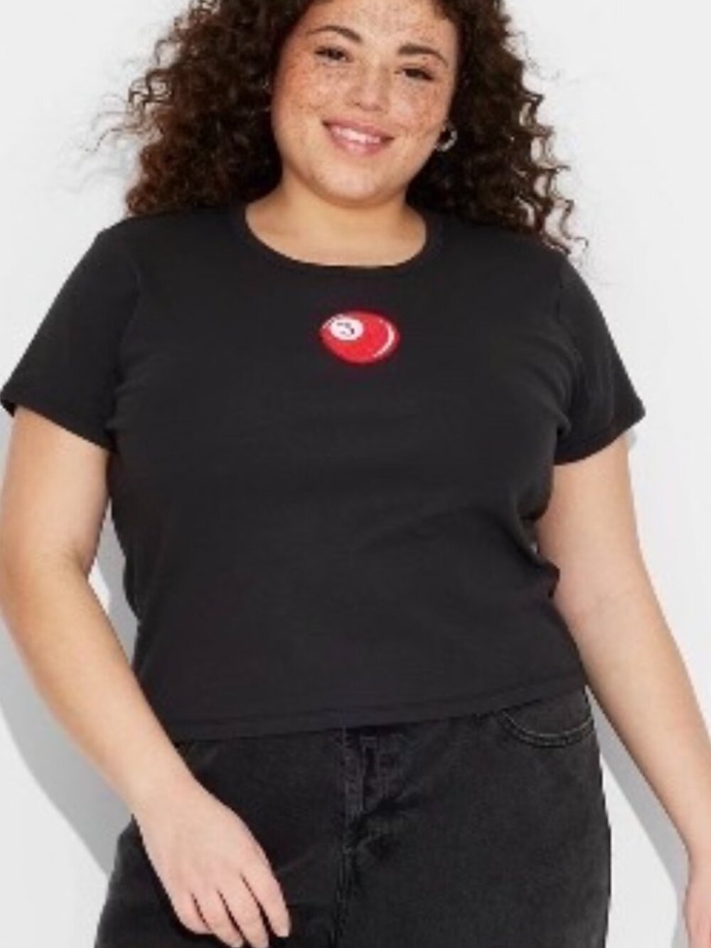 1031 WOMENS 2X BILLIARD BABY TEE